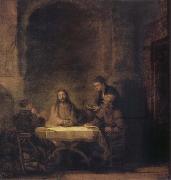 Christ in Emmaus Rembrandt